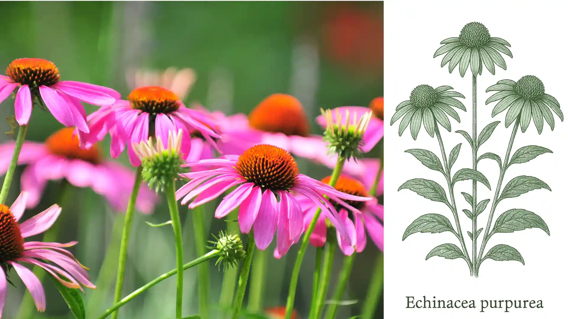 Coltivazione echinacea – proprietà immunostimolanti naturali